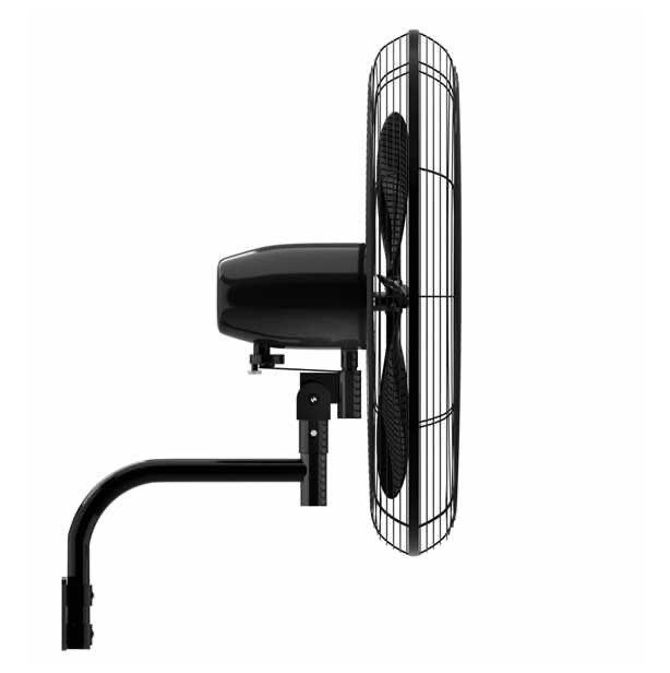 GROW KYS DUVAR TIPI KUMANDALI SANAYI TIPI VANTILATÖR 75 CM (30) 240W %100 BAKIR TEL MOTOR